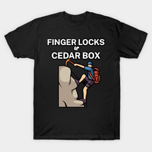 Finger locks or cedar box T-Shirt